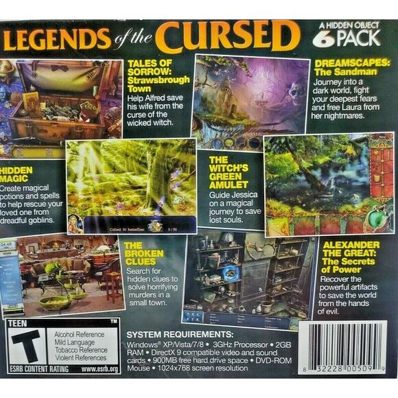 Lot 40+ Viva Mysteries Hidden Object Mystery Adventure PC Games CD-ROM Computer - Picture 6 of 9